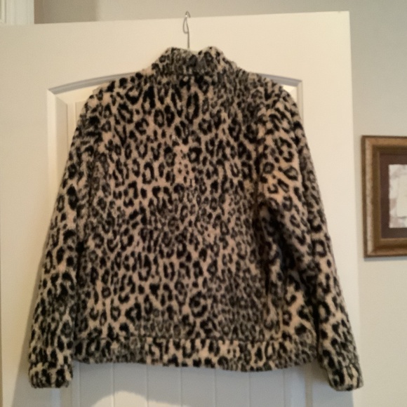 Tribal Brand Plush Animal Print Jacket - Picture 4 of 4